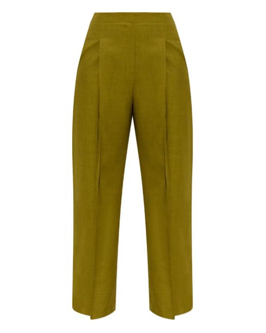 Theory Green Deep Plt Pant.City T