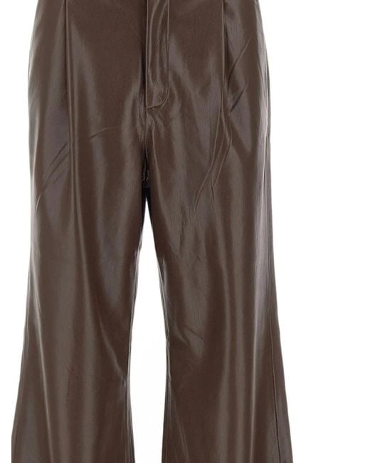 ANDAMANE Brown Sasha Flared Trousers