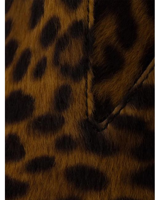 Prada Brown Chelsea-Boots Mit Print