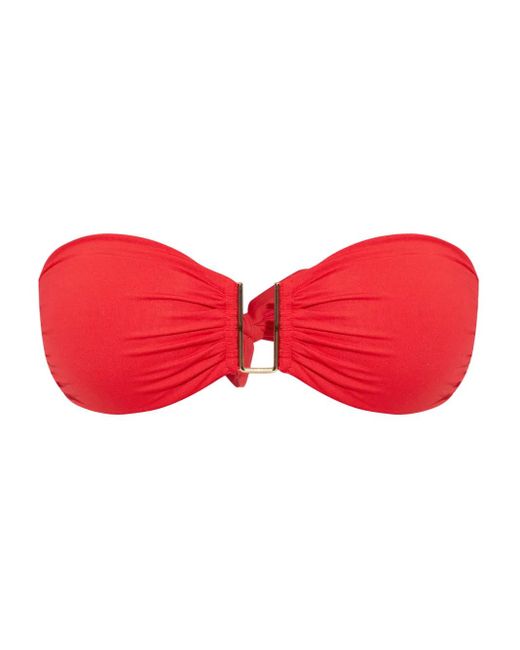 Melissa Odabash Barcelona ビキニトップ Red