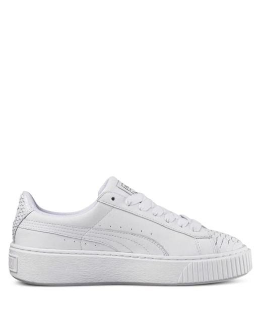 PUMA Platform Ocean スニーカー White