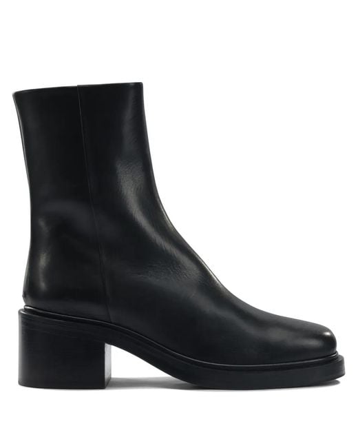 Bottines "Teddy" Aeyde en coloris Black
