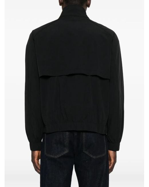 Forét Black Stream Track Jacket for men