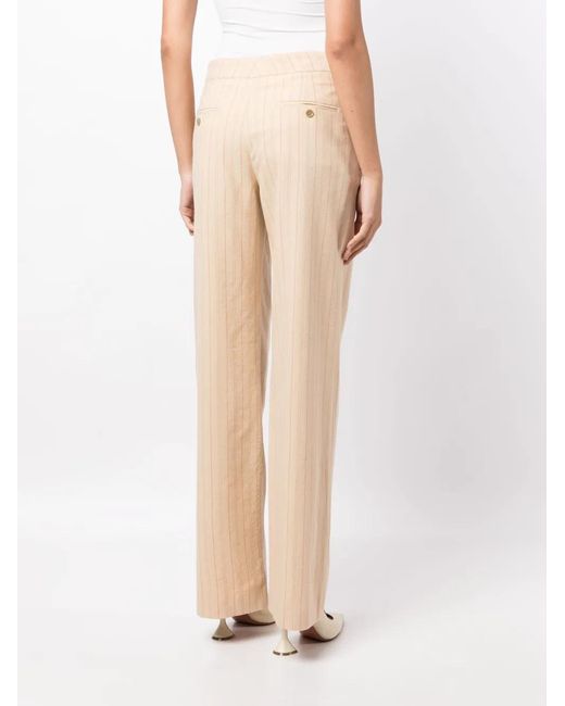 Isabel Marant Natural Scarly Tailored Trousers
