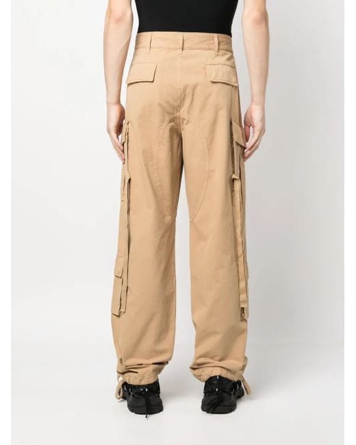 DARKPARK Cargo Broek Met Wijde Pijpen in het Natural voor heren
