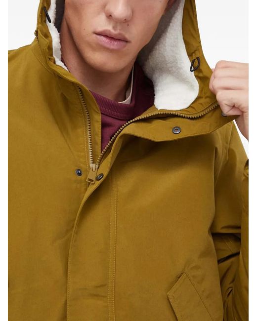 Jack Wolfskin Green Talforst Hooded Jacket for men