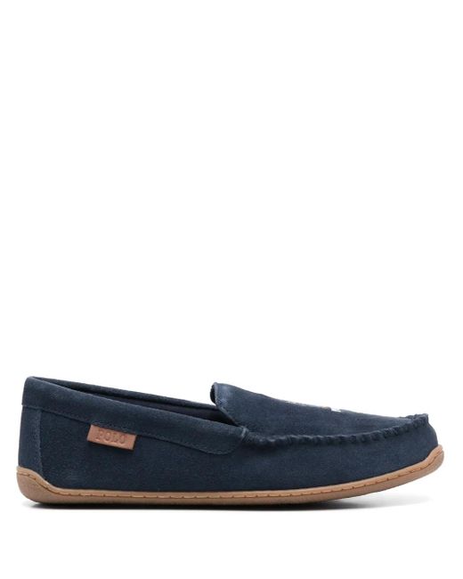 Polo Ralph Lauren Blue Slip On Loafers for men