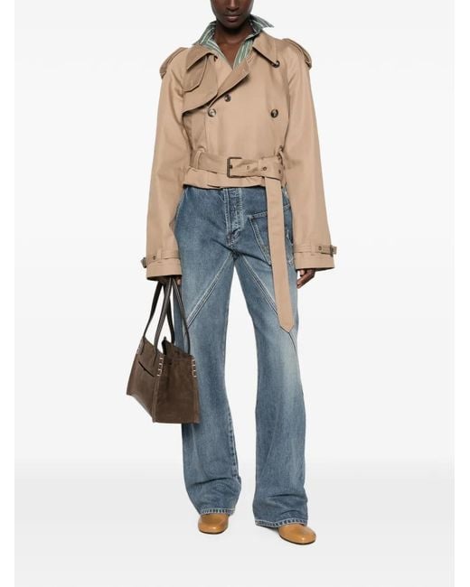 J.W. Anderson Natural Double-Breasted Jacket