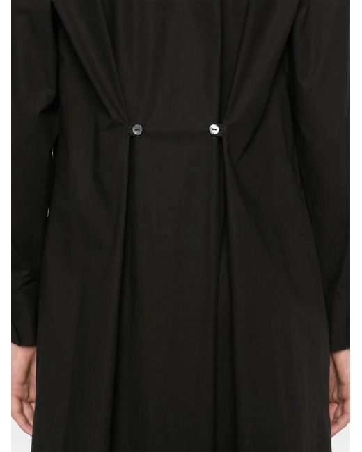 P.A.R.O.S.H. Black Canyox Maxi Dress