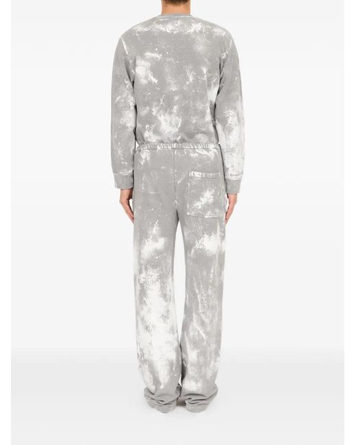 MM6 by Maison Margiela White Drawstring Track Pants for men