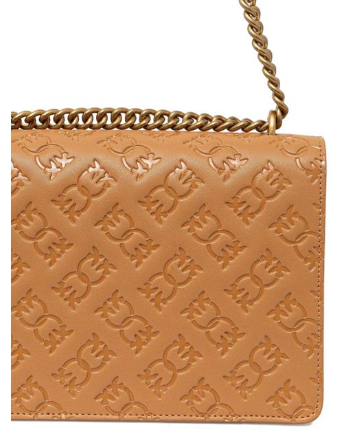 Pinko Love One ショルダーバッグ Brown