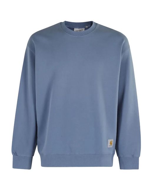 メンズ Carhartt クルーネック スウェットシャツ Blue