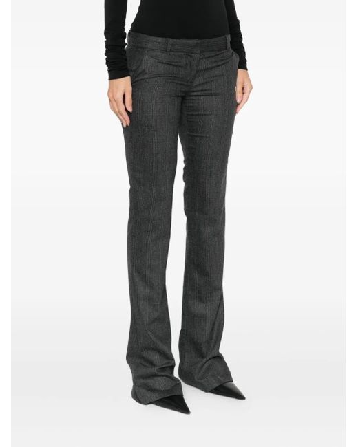 Coperni Gray Checked Trousers