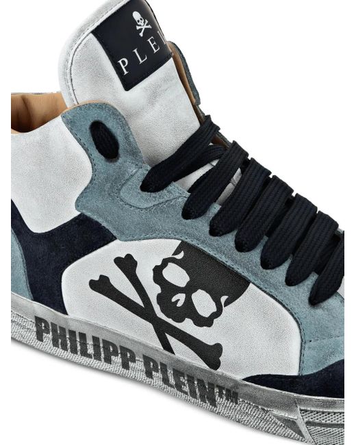 Philipp Plein Black Retrokickz High-Top Sneakers