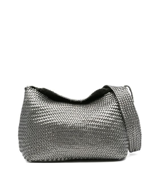Dragon Diffusion Gray Santa Marta Shoulder Bag