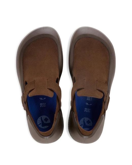 Birkenstock Brown Baskets Reykjavik En Daim À Boucle