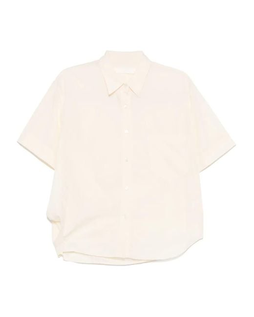 JNBY White Asymmetric Shirt