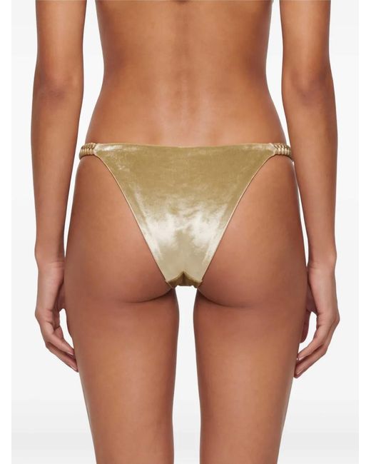 Isa Boulder Natural High Weave Bikini Bottom