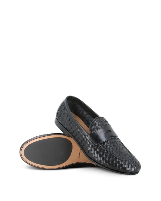 Henderson White Mocassins À Entaille Penny for men