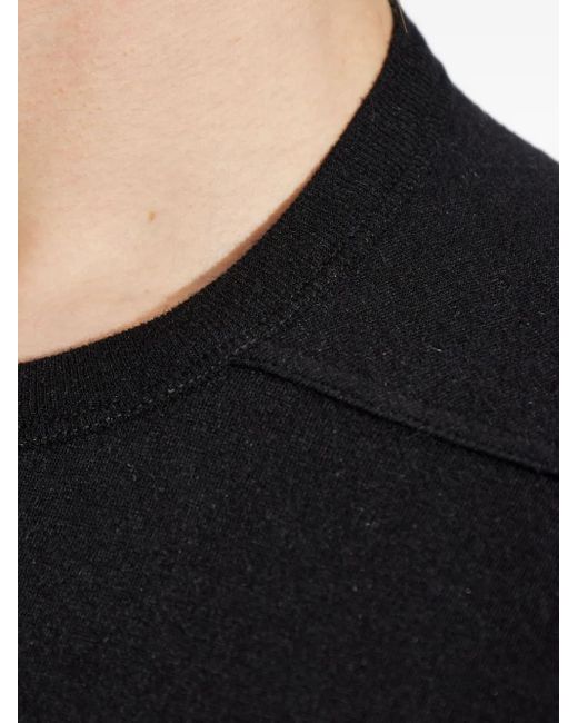 メンズ Rick Owens ショートスリーブ Tシャツ Black