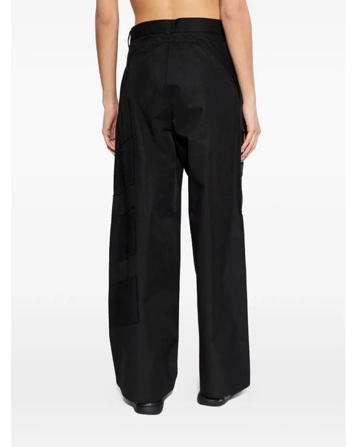 Y-3 Black Cargo Trousers