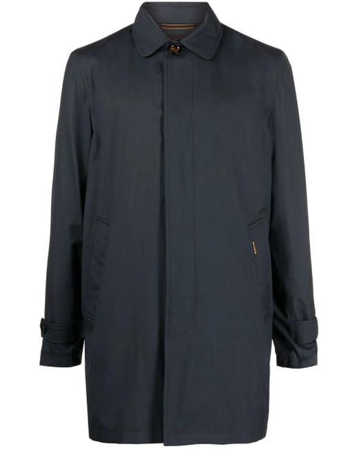 Moorer Vittor-Go Mantel in Blue für Herren