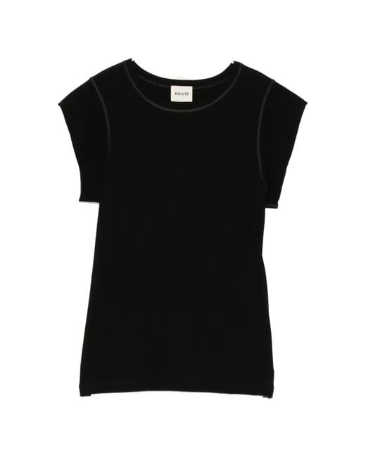 Khaite Black Angel T-Shirt