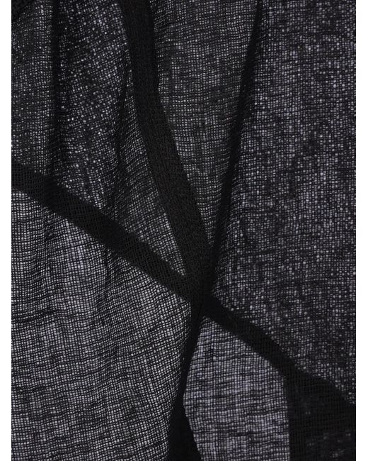 Yehuafan Black Panelled Full Skirt