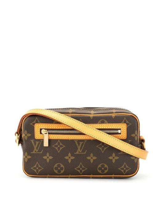 Louis Vuitton Brown 2002 Cite Shoulder Bag