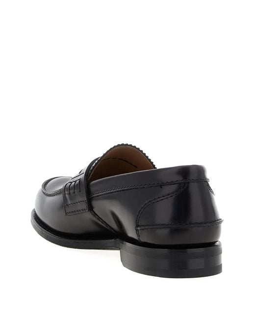 Church's Black Pembrey College Loafers for men