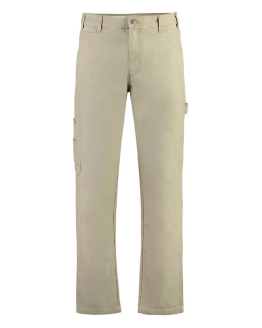 Dickies Natural Logo-Patch Trousers for men