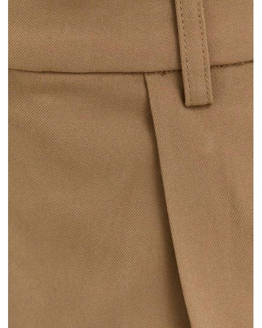 Gestuz Natural Pleated Tailored Trousers