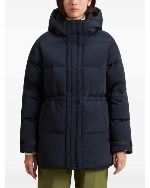 Woolrich Blue Alsea Puffer Jacket