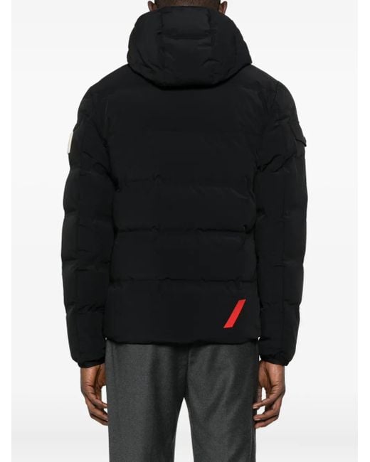 メンズ AFTER LABEL フーデッド ジャケット Black
