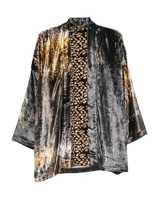 Veste En Velours Yavi en coloris Black