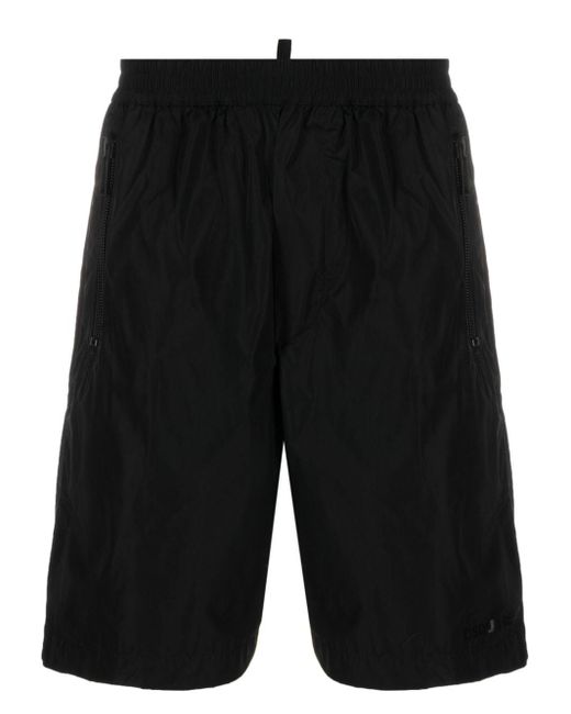 DSquared² Black 90's Urban Swim Shorts for men