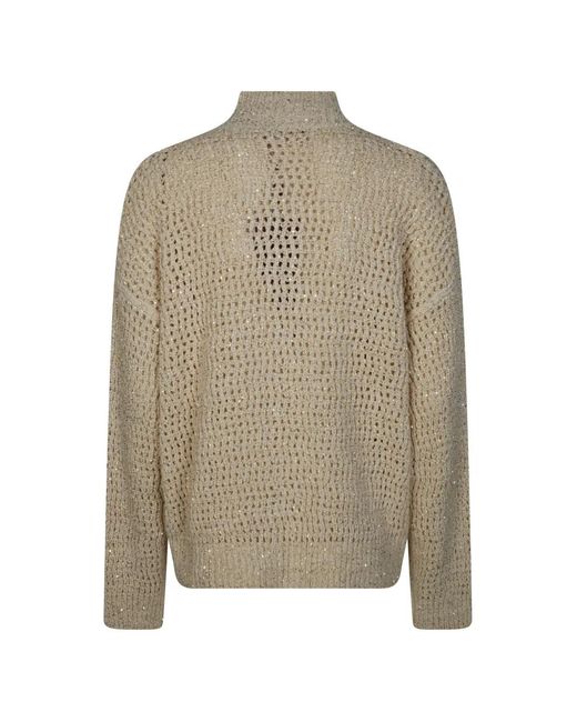 Max Mara Natural Zip Cardigan