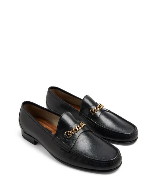 メンズ Tom Ford チェーンリンク ローファー Black