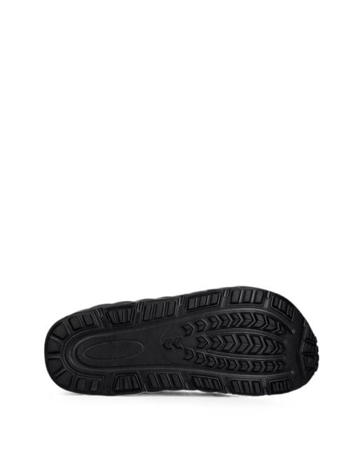 EA7 Black Mules Mit Cut-Out