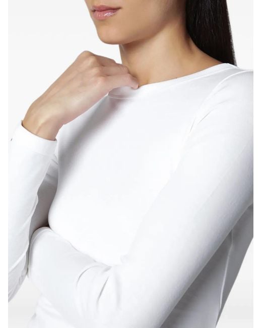 Flore Flore White Max Long-Sleeve T-Shirt
