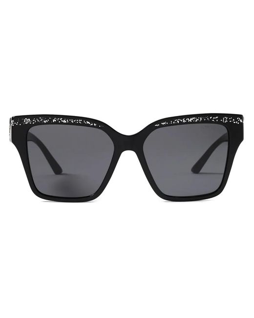 Jimmy Choo Black Square-Frame Sunglasses