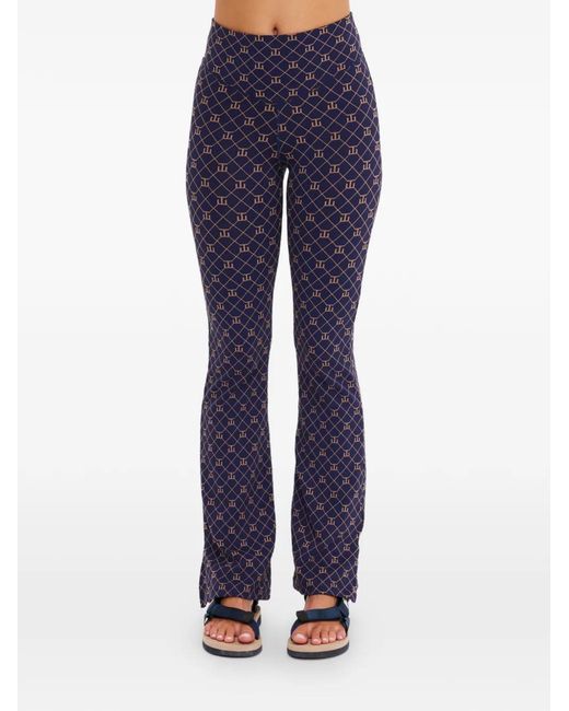 Pantaloni Ezra Con Stampa Geometrica di The Upside in Blue