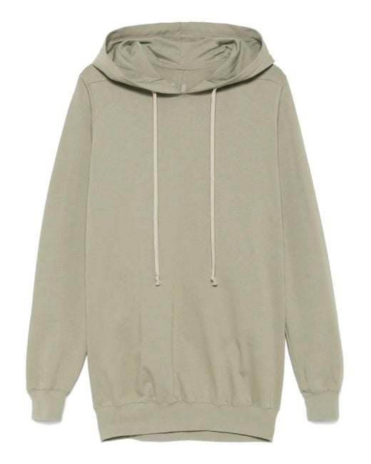 Rick Owens Relaxed-Fit Hoodie With Drawstring Hood in Gray für Herren