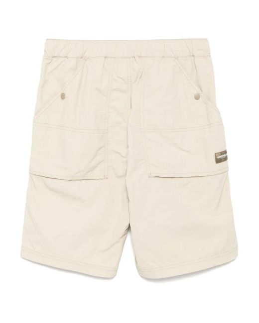 Chocoolate Natural Logo-Print Shorts for men