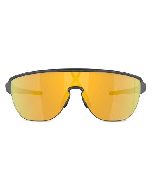Oakley Yellow Oversize-Frame Sunglasses