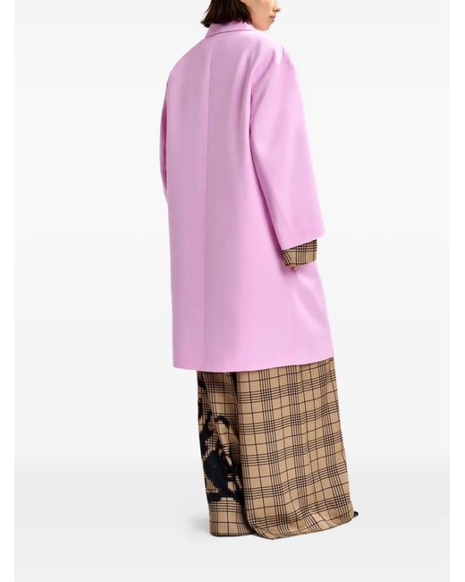 Essentiel Antwerp Pink "Junta" Oversized Coat
