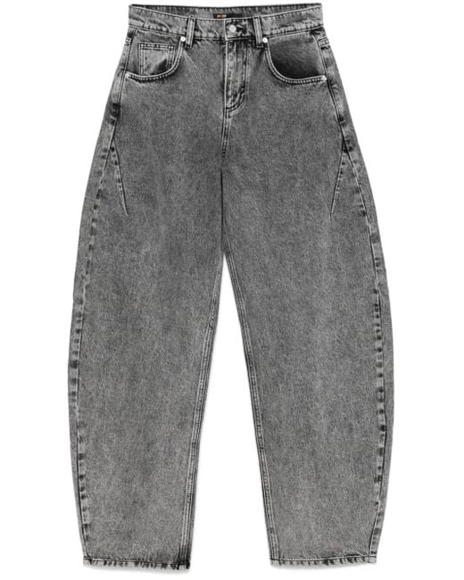 Maje Gray Balloon Jeans