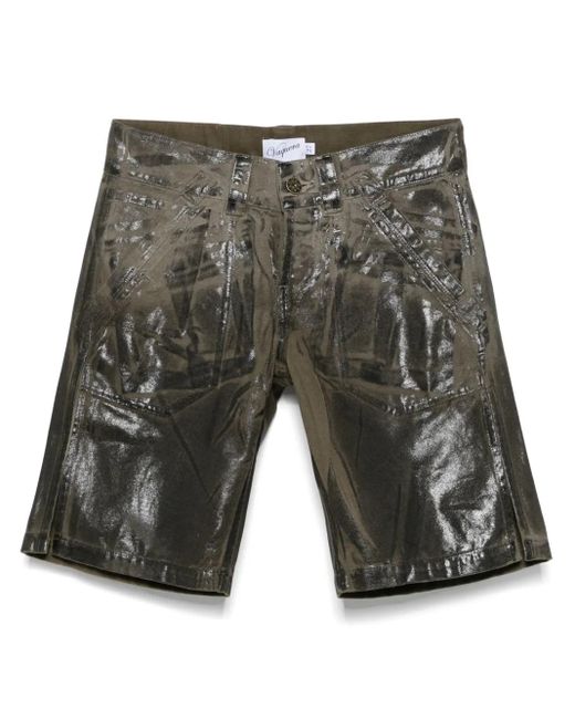 VAQUERA Gray Coated Shorts