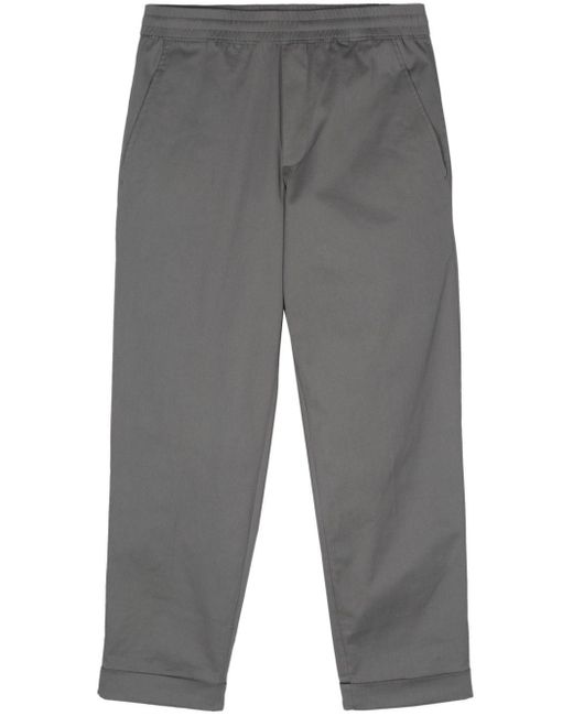 Low-waist slim-fit trousers di Neil Barrett in Gray da Uomo