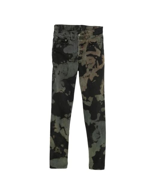 Levi's Gray Camouflage-Print Jeans for men